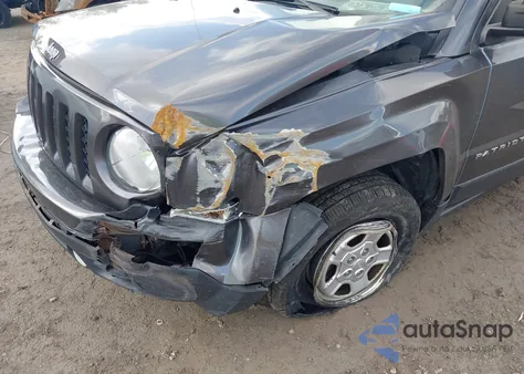 2016 Jeep Patriot Sport from USA, damaged, VIN 1C4NJPBA7GD743582